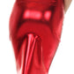 Sakkas Women's Shiny Metallic Liquid High Waist Pencil Skirt