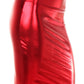 Sakkas Women's Shiny Metallic Liquid High Waist Pencil Skirt