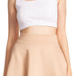 Sakkas Womens Basic Versatile Stretchy Flared Casual Mini Skater Skirt Made in USA