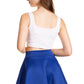 Sakkas Womens Basic Versatile Stretchy Flared Casual Mini Skater Skirt Made in USA