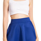 Sakkas Womens Basic Versatile Stretchy Flared Casual Mini Skater Skirt Made in USA