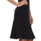 Sakkas Knee Length A-Line Skirt