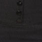 Sakkas Petite High Waist Stretch Pencil Skirt with Four Button Detail