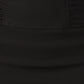 Sakkas Petite High Waist Stretch Pencil Skirt with Shirred Waist Detail