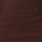 Sakkas Petite High Waist Stretch Pencil Skirt with Shirred Waist Detail