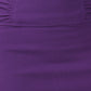 Sakkas Petite High Waist Stretch Pencil Skirt with Shirred Waist Detail