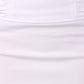 Sakkas Petite High Waist Stretch Pencil Skirt with Shirred Waist Detail