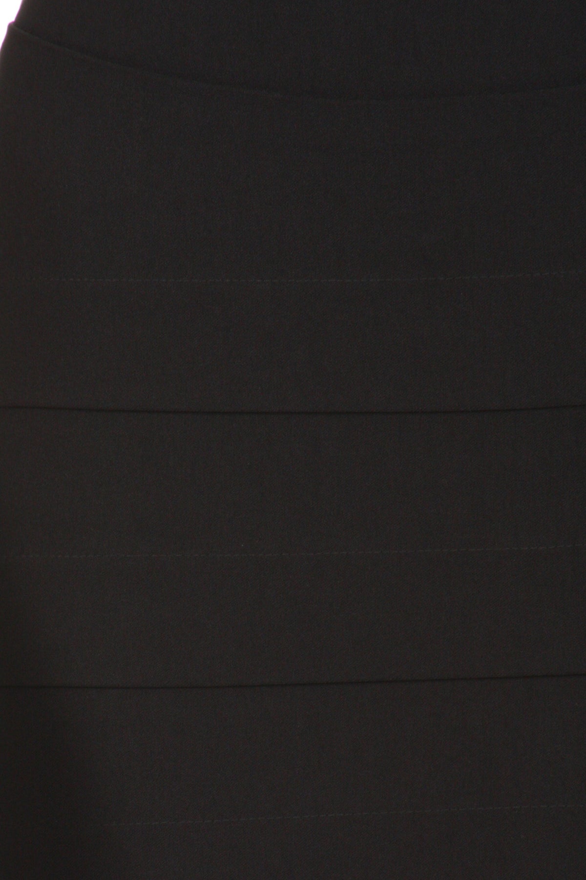 Sakkas Knee Length Tiered Sleek Stretch Skirt