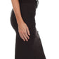 Sakkas Petite High Waist Shirred Stretch Pencil Skirt with Wide Belt