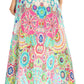 Sakkas Amaia Women's Maxi Floral Print Boho Summer Casual Long Wrap Skirt Cover-up