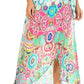 Sakkas Amaia Women's Maxi Floral Print Boho Summer Casual Long Wrap Skirt Cover-up