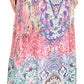 Sakkas Amaia Women's Maxi Floral Print Boho Summer Casual Long Wrap Skirt Cover-up