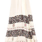 Sakkas Sandra Women's Casual Long Maxi Boho Gypsy Skirt Elastic Waist & Pockets