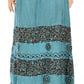 Sakkas Sandra Women's Casual Long Maxi Boho Gypsy Skirt Elastic Waist & Pockets