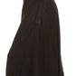 Sakkas Maran Women's Boho Embroidery Skirt with Lace Elastic Waist and Pockets