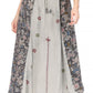 Sakkas Maran Women's Boho Embroidery Skirt with Lace Elastic Waist and Pockets