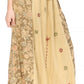 Sakkas Maran Women's Boho Embroidery Skirt with Lace Elastic Waist and Pockets