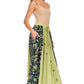 Sakkas Maran Women's Boho Embroidery Skirt with Lace Elastic Waist and Pockets