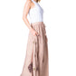 Sakkas Zarah Women's Boho Embroidery Gypsy Skirt with Lace Elastic Waist Pockets