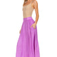 Sakkas Noemi Women's Long Maxi Summer Casual Boho Skirt Elastic Waist & Pockets