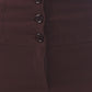 Knee Length High Waist Stretch Pencil Skirt