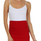 Sakkas High Waist Stretch Pencil Skirt with Rear Bow Accent