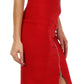 Above the Knee Zippered Tiered Sleek Stretch Pencil Skirt