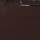 Knee Length High Waist Stretch Pencil Skirt with Skinny Belt