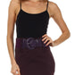 Petite High Waist Stretch Pencil Skirt with Wide Belt