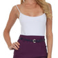 Sakkas Petite Stretch Short Pencil Skirt with Skinny Belt
