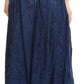 Sakkas Debora Full Length Embroidered Maxi Skirt with Adjustable Waist