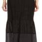 Sakkas Tania Long Bohemian Embroidered Maxi Skirt with Adjustable Waist