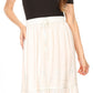 Sakkas Tania Long Bohemian Embroidered Maxi Skirt with Adjustable Waist