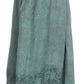 Sakkas Harley Bohemian Embroidered Ethnic Maxi Skirt Adjustable Waist Ruffle Trim