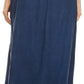 Sakkas Indra Thin Lightweight Summer Bohemian Skirt With Detailed Lace Embroidery