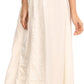 Sakkas Indra Thin Lightweight Summer Bohemian Skirt With Detailed Lace Embroidery