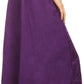 Sakkas Indra Thin Lightweight Summer Bohemian Skirt With Detailed Lace Embroidery