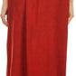 Sakkas Indra Thin Lightweight Summer Bohemian Skirt With Detailed Lace Embroidery