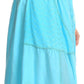 Sakkas Beyza  Casual Peasant Mid Skirt with Elastic Waist Embroidery and Eyelet