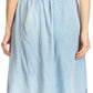 Sakkas Beyza  Casual Peasant Mid Skirt with Elastic Waist Embroidery and Eyelet