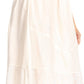 Sakkas Beyza  Casual Peasant Mid Skirt with Elastic Waist Embroidery and Eyelet