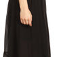 Sakkas Lucia Handkerchief Ruffled mid Length Casual Skirt with Embroidery