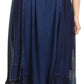 Sakkas Lucia Handkerchief Ruffled mid Length Casual Skirt with Embroidery