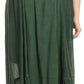 Sakkas Lucia Handkerchief Ruffled mid Length Casual Skirt with Embroidery