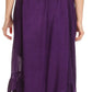 Sakkas Lucia Handkerchief Ruffled mid Length Casual Skirt with Embroidery