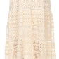 Sakkas Leo Long Tall Lined Embroidered Bohemian High Or Low Waist Foldover Skirt