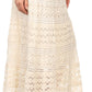 Sakkas Leo Long Tall Lined Embroidered Bohemian High Or Low Waist Foldover Skirt