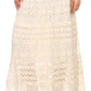 Sakkas Leo Long Tall Lined Embroidered Bohemian High Or Low Waist Foldover Skirt