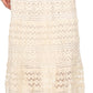 Sakkas Leo Long Tall Lined Embroidered Bohemian High Or Low Waist Foldover Skirt