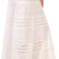 Sakkas Leo Long Tall Lined Embroidered Bohemian High Or Low Waist Foldover Skirt
